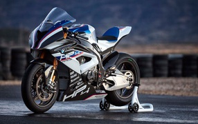 Motorcycle BMW HP4 Race 2017