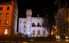 The building of the Great Guild, Riga. Latvia