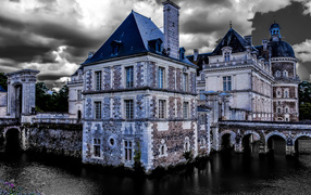 Château de Serrant Castle in Saint-Georges-sur-Loire, France