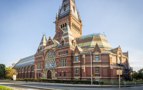 Memorial Hall Building, Boston. USA