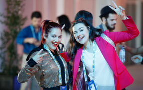 Jessica and Jennifer Brening representatives of San Marino, Eurovision Song Contest 2018