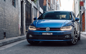Blue 2018 Volkswagen Polo GTI