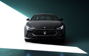 Expensive Maserati Ghibli S Q4 GranSport Nerissimo Pack 2021