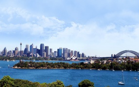 View of the city of Sydney, Australia
