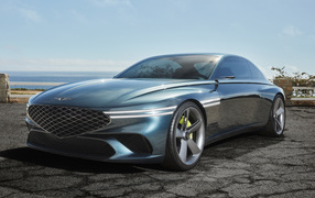Новый автомобиль Genesis X Concept 2021 года