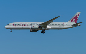 Пассажирский Boeing 787-9 авиакомпании Qatar Airways