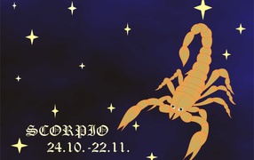 Zodiac sign scorpio element water
