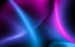 Blue and pink abstract glow