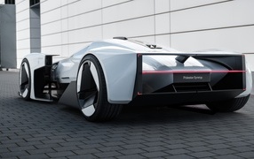 2023 Polestar Synergy sports car rear view
