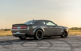 Rear view of the Hennessey Challenger H1000 Last Stand