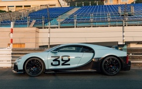 Bugatti Chiron racing car