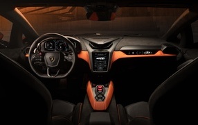 Interior of a 2023 Lamborghini Revuelto