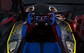 Stylish interior of the 2024 Maserati MCXtrema