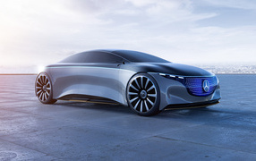 Mercedes Vision EQS concept car