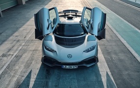 View of the car Mercedes-AMG ONE