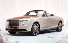 Car convertible Rolls-Royce Boat Tail