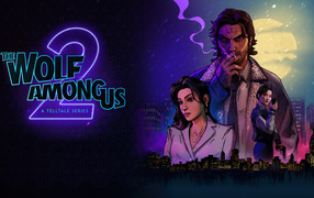 Poster for the new computer game The Wolf Among Us 2