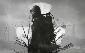 Poster for the new game S.T.A.L.K.E.R. 2: Heart of Chornobyl