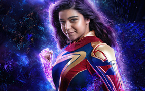 The character Kamala Khan in the Marvel science fiction film