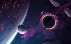 Необычные планеты в космосе