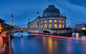 Old Bode Museum by the Water, Berlin. Germany