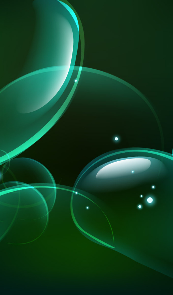 Зеленые мыльные пузыри