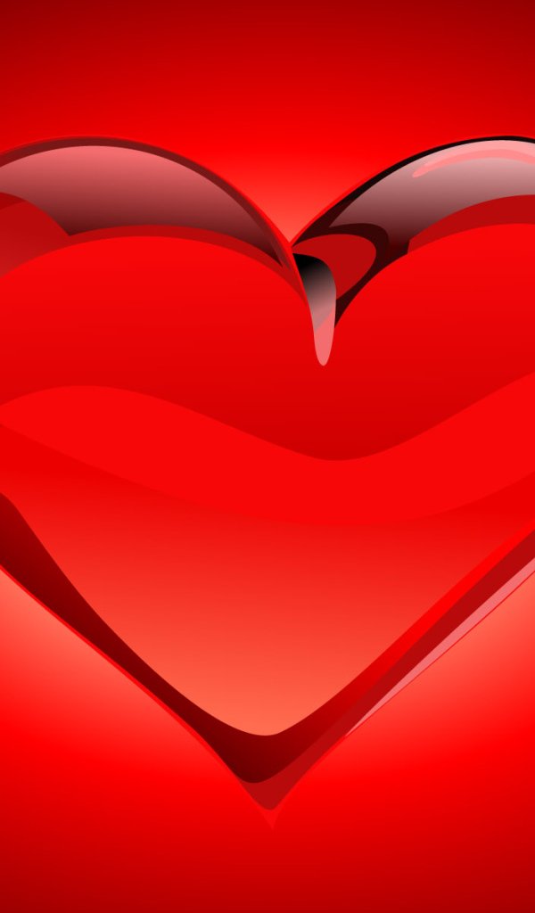 Сердце в День Св. Валентина