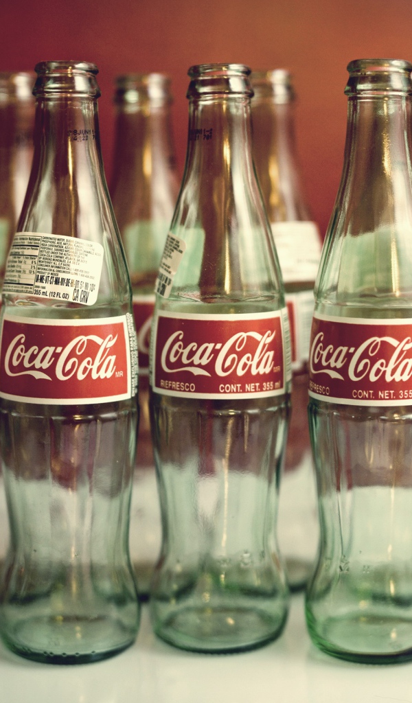 Bottles of Mexican Coca-Cola