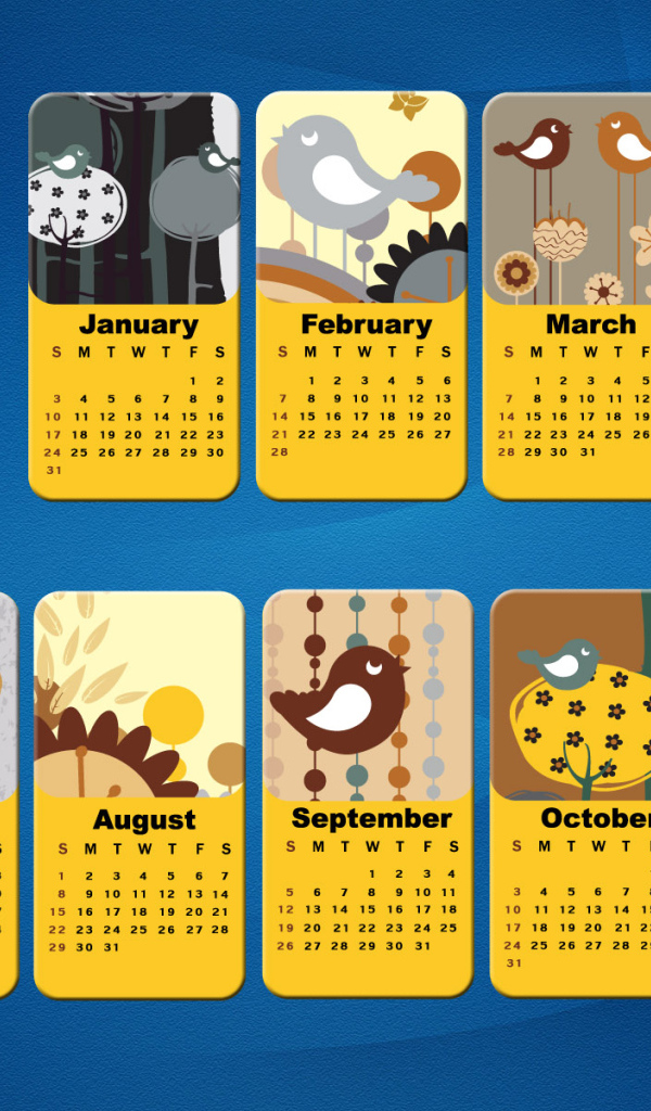 Календарь на 2010 год