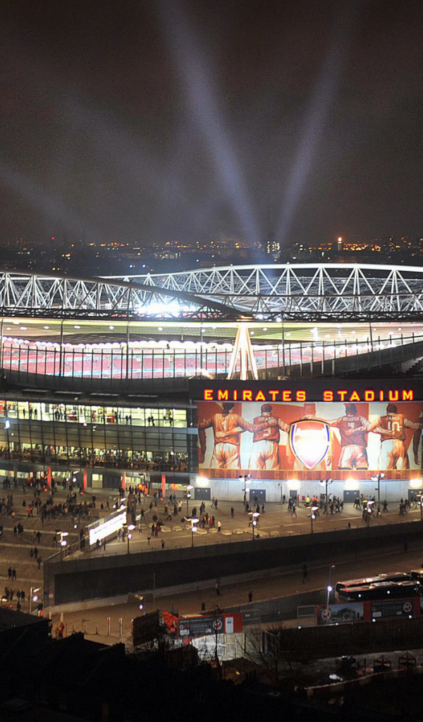 Stadium in London Emirates Stadium