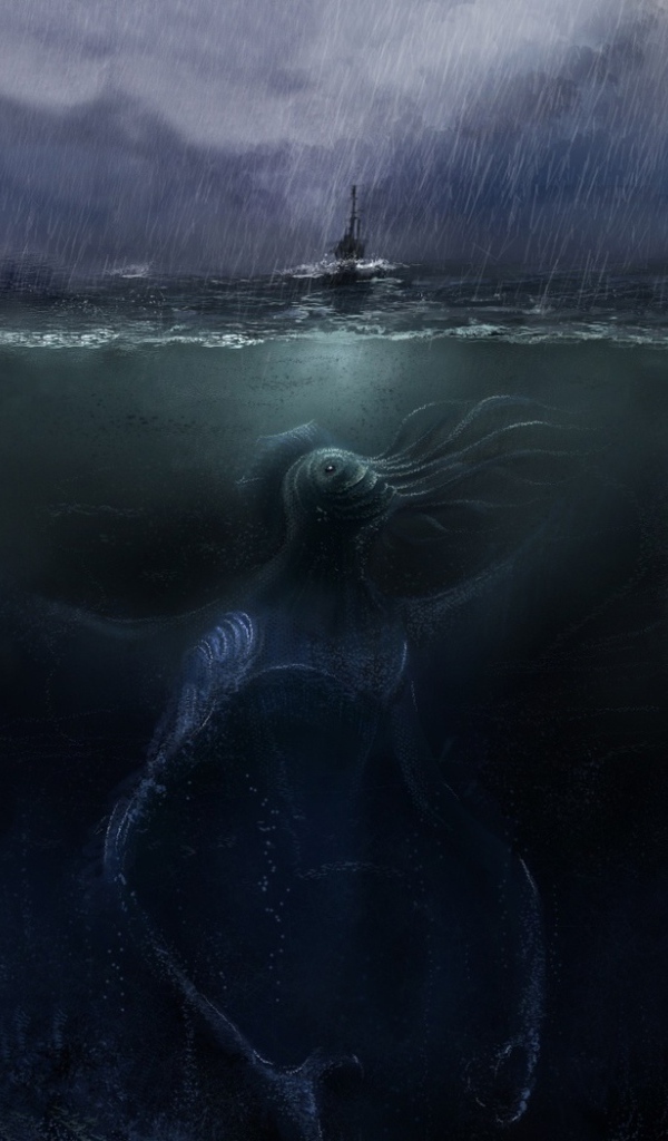 Морское чудовище Ктулху
