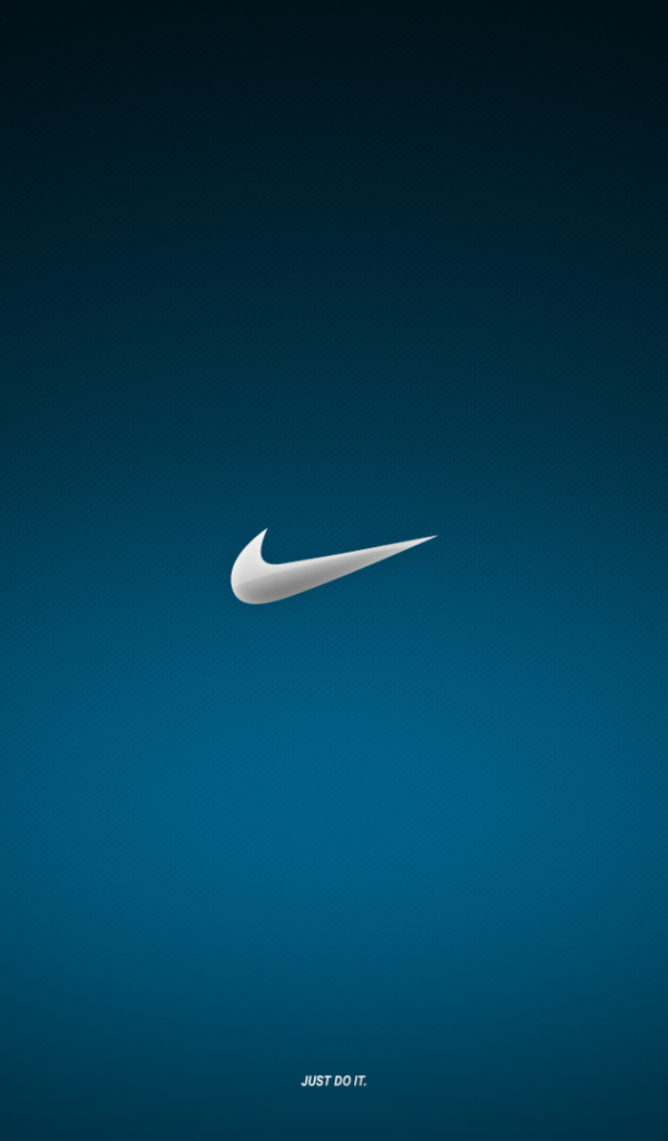 Синий логотип Nike