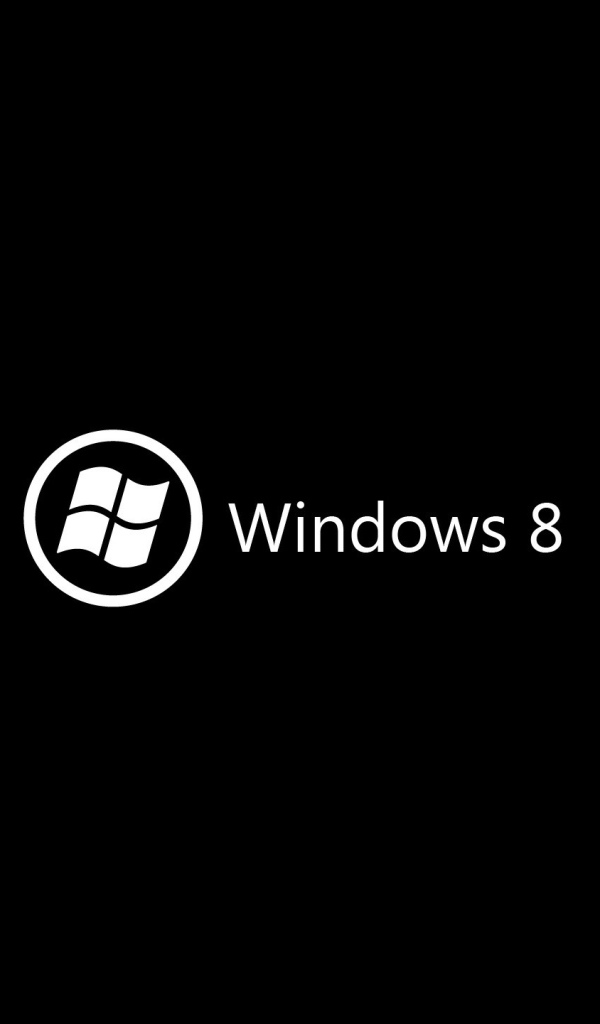 Windows 8 black minmal theme
