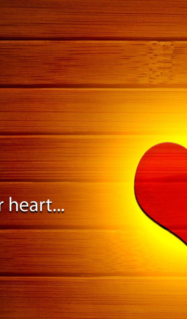 Любовь в вашем сердце