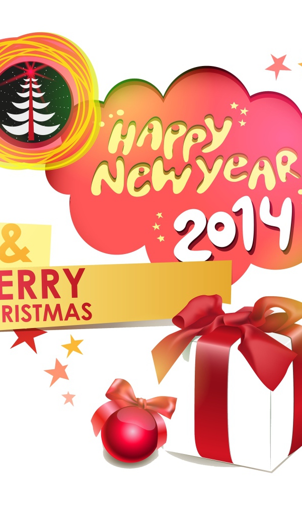 Счастливого Нового Года и счастливого Рождества 2014