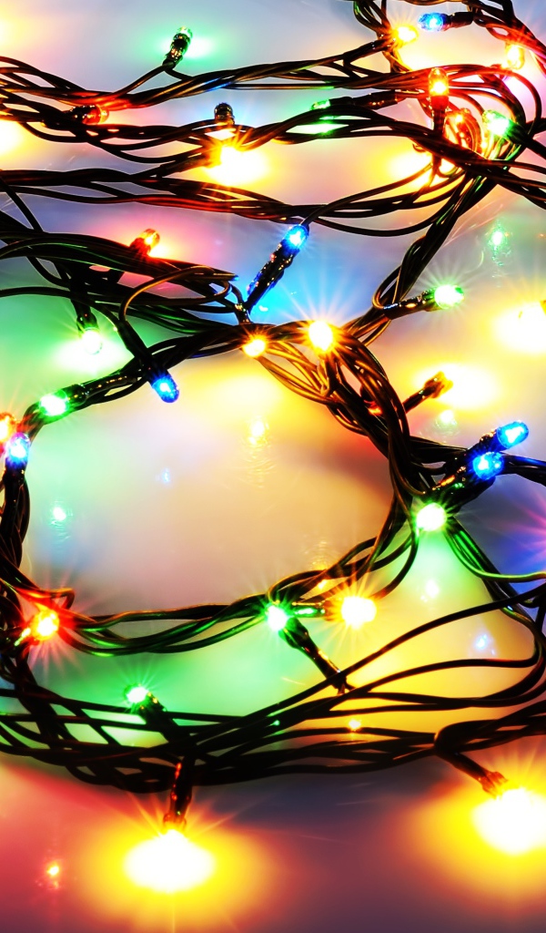 LED Light Christmas tree garland