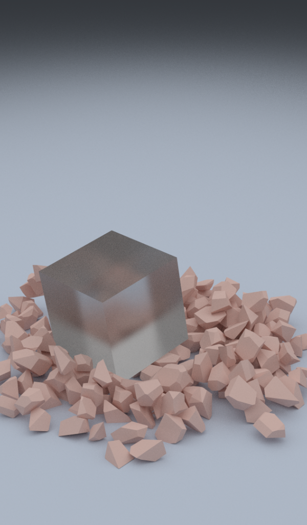 Стеклянный куб