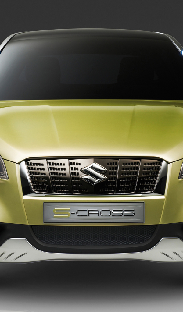 Автомобиль Suzuki S-Cross 2014 на дороге 