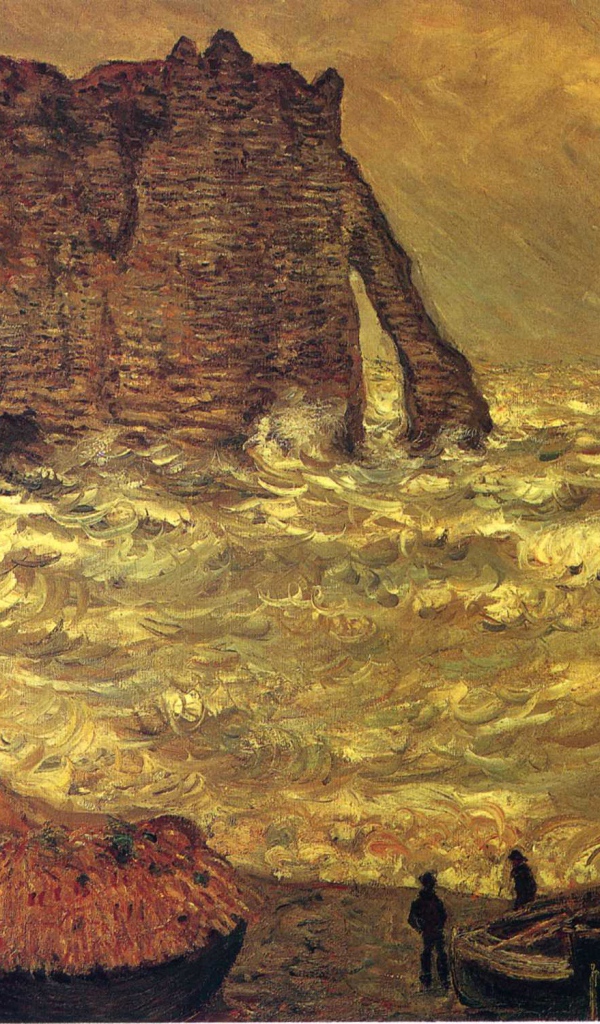 Картина Клода Моне - океан
