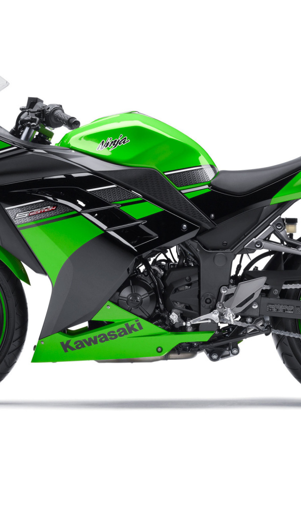 Красивый мотоцикл Kawasaki Ninja 300