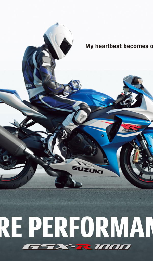 Incredibly fast bike Suzuki GSX-R 1000