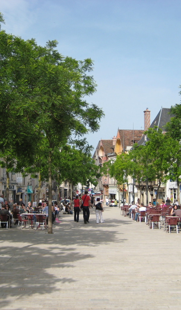 Улица в провинции Шампань, Франция