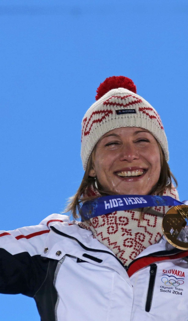 Анастасия Кузьмина словацкая биатлонистка  обладательница золотой медали