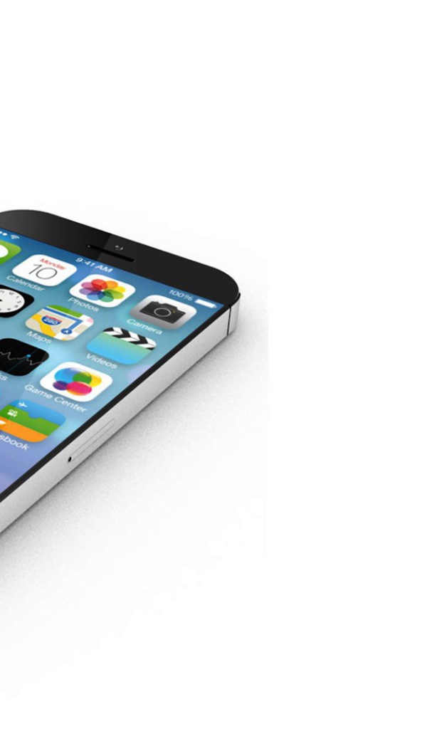 Белый Apple iPhone 6 концепт