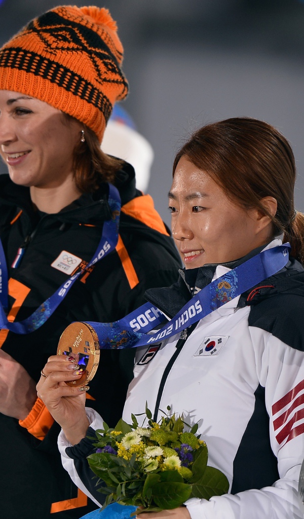 Обладательница двух бронзовых медалей в дисциплине скоростной бег на коньках Маргот Бур на олимпиаде в Сочи
