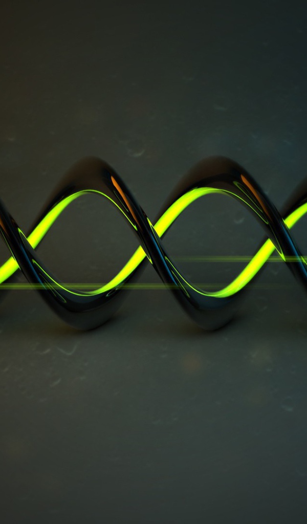 Спираль ДНК, 3Д графика