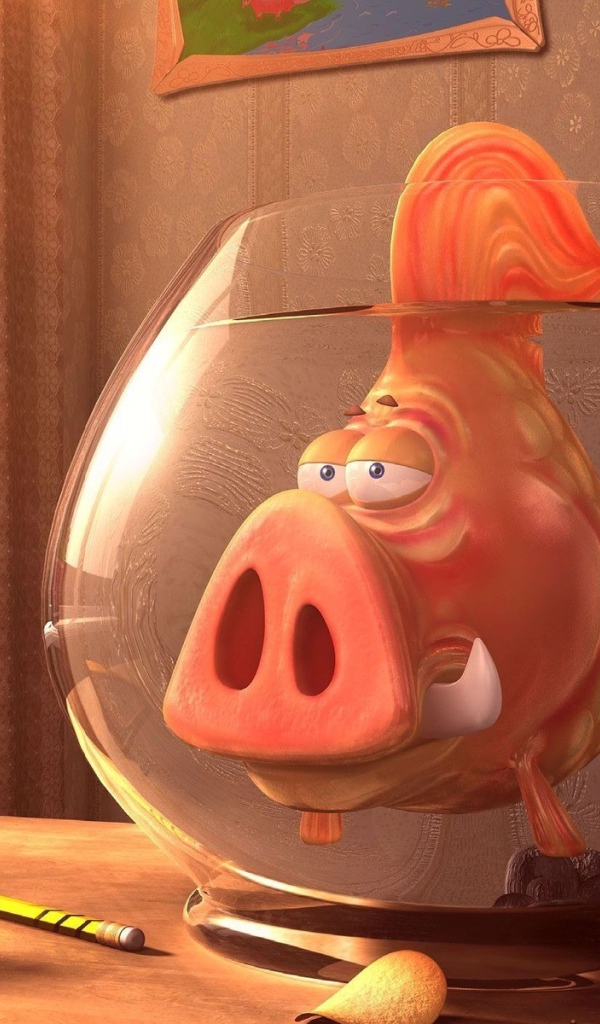 Рыба с носом поросенка, мультфильм