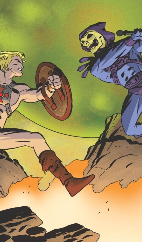 Сражение в мультфильме Хи-Мен и властелины вселенной