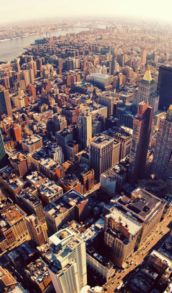 Панорама города Нью-Йорк