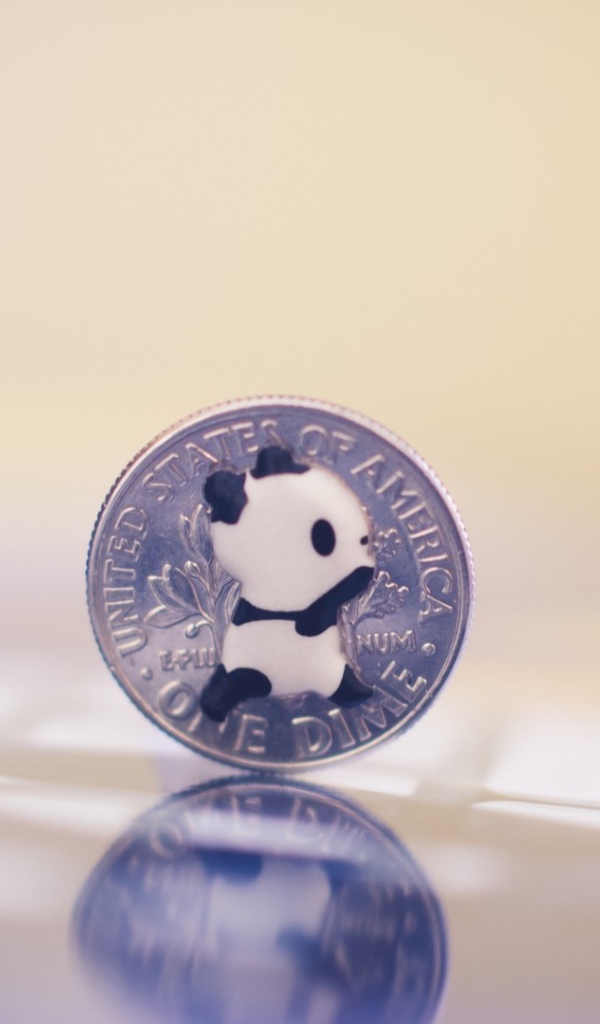 Панда на монете США